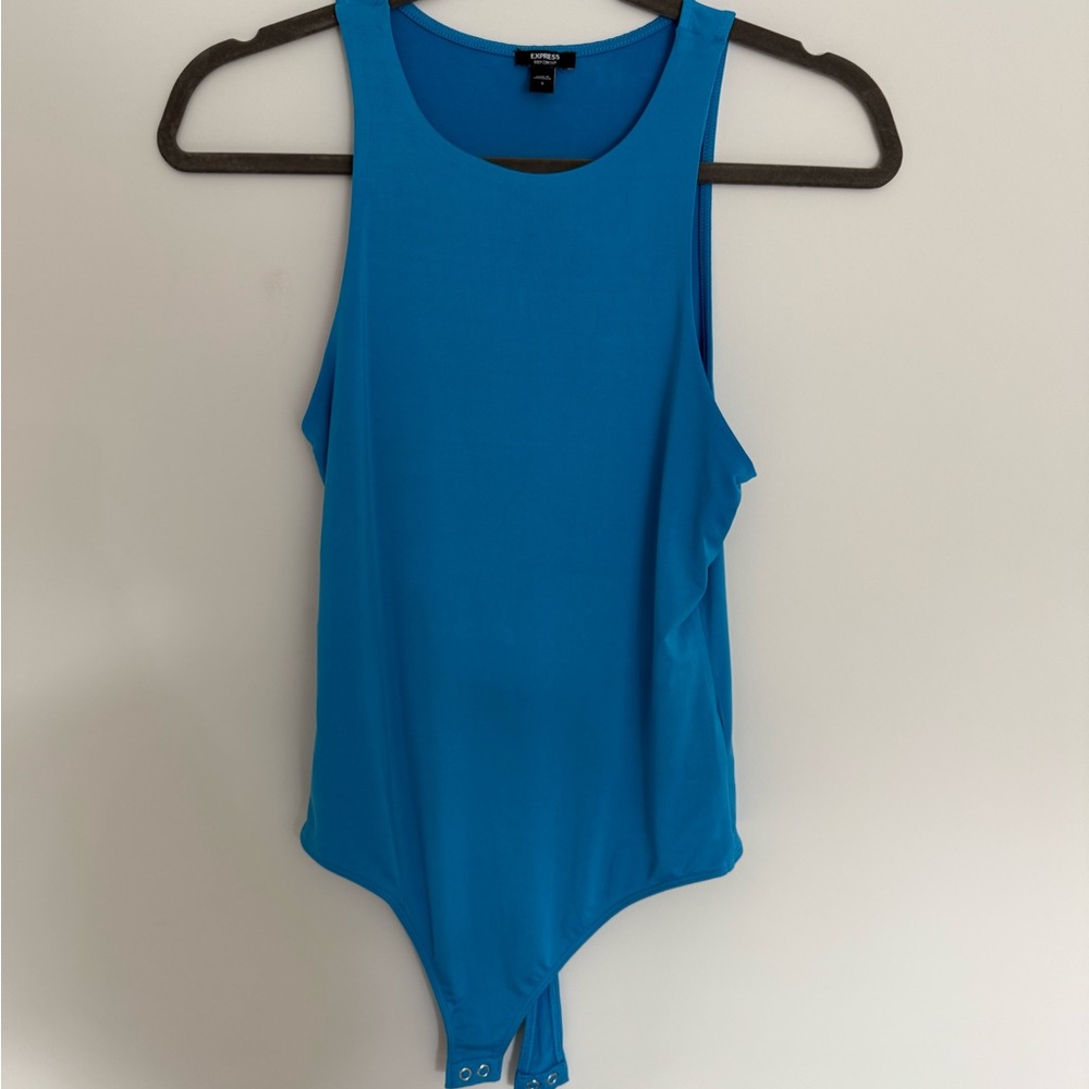 Blue Body Contour Bodysuit